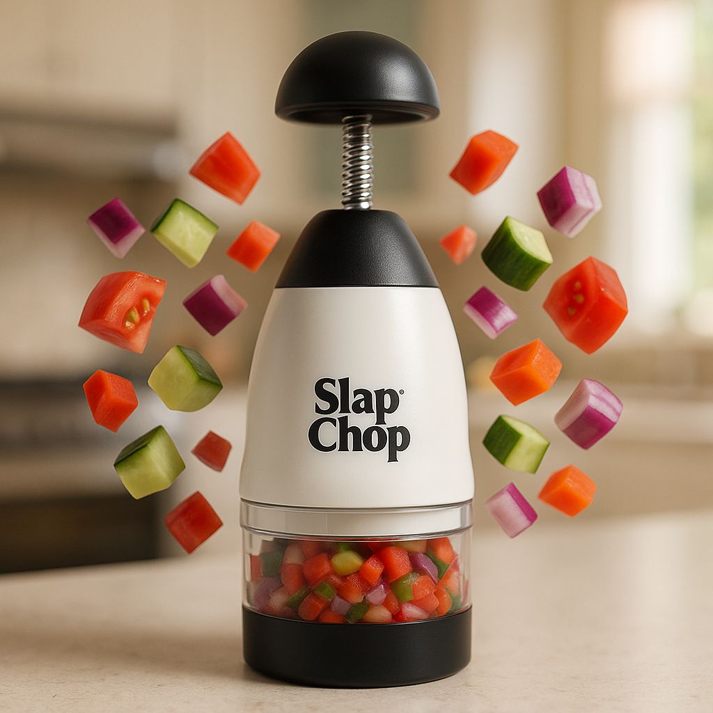 Slap Chop Process Slap Chop – The ShamWow Guy